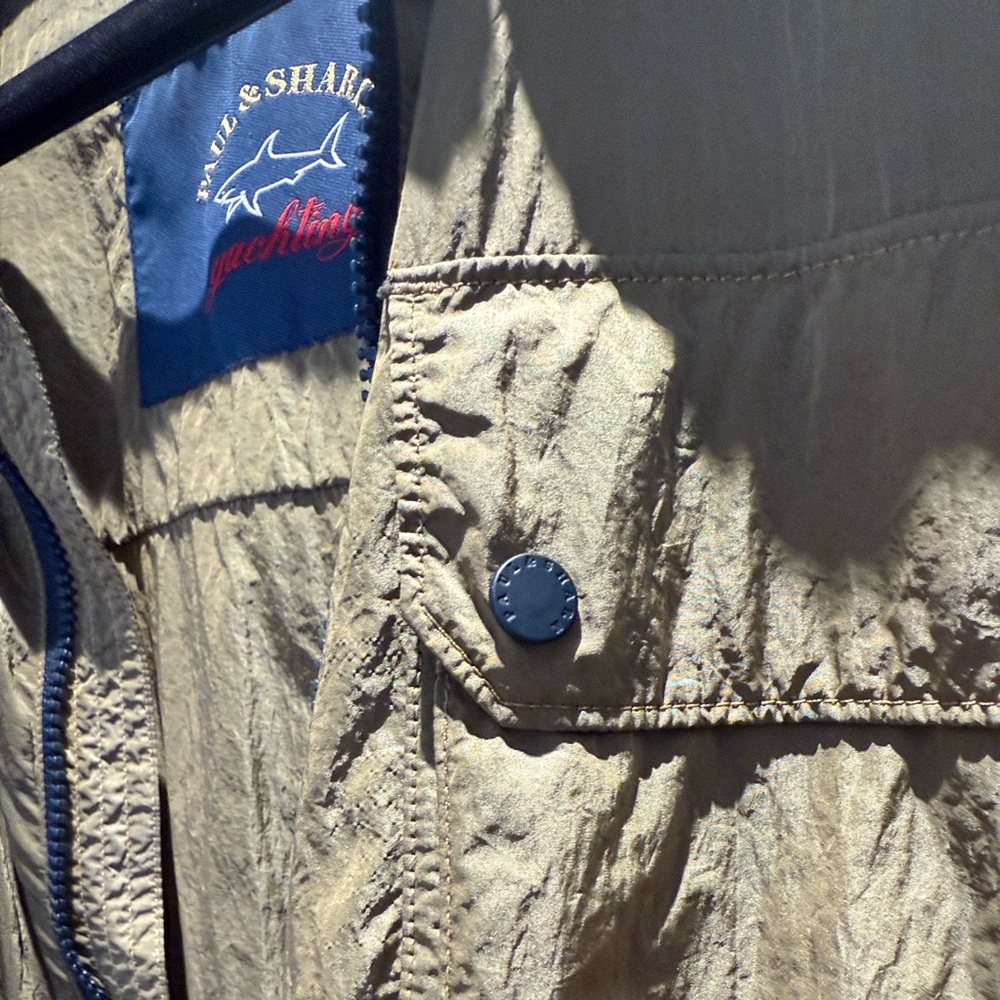 Paul & Shark Khaki/bronze/olive Lightweight Jacket (colour is 1st pic)